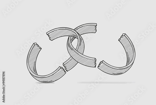 broken ring, divorce