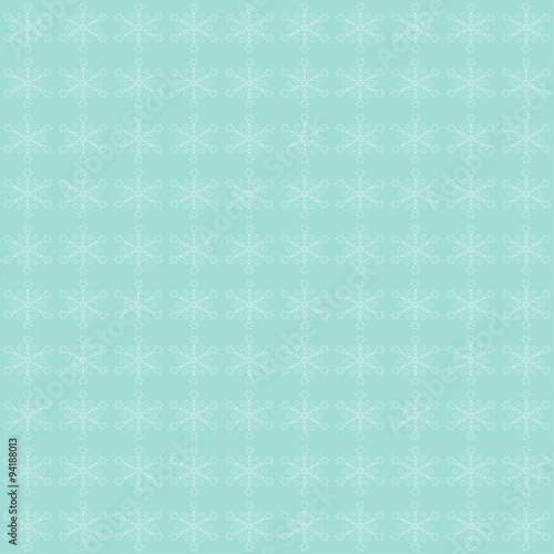 Blue snowflake pattern