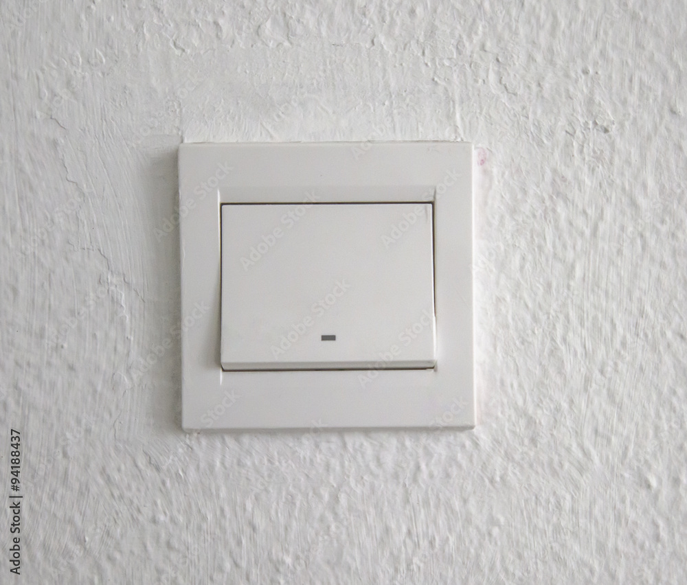 Switch on the wall Switch on the wall