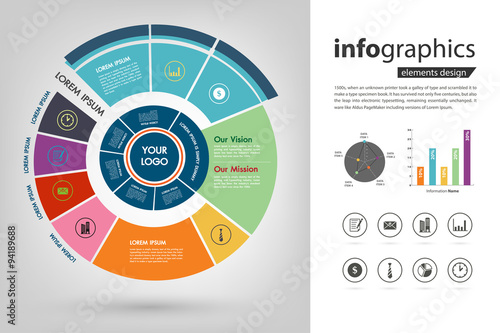 company roadmap and milestone plan infographic
