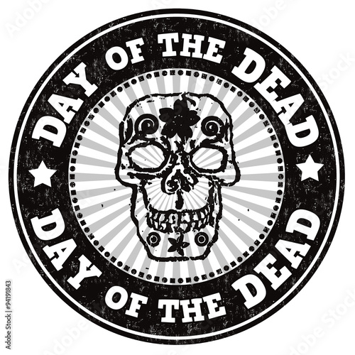Day of the dead stamp