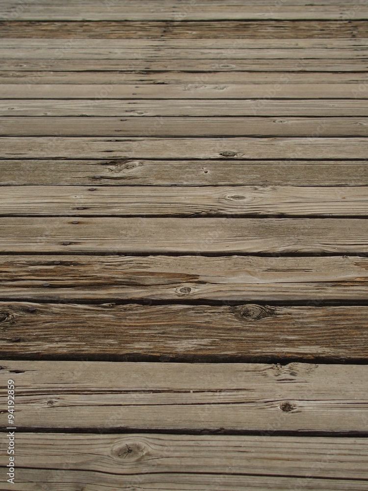 Fototapeta premium 木道の板