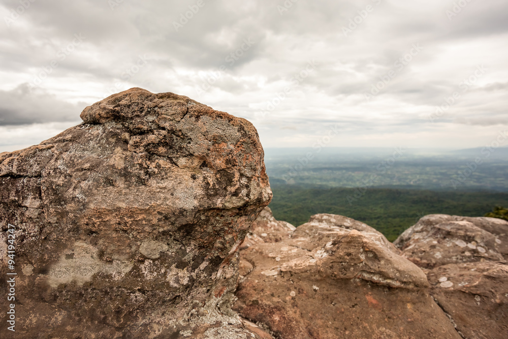 rock in the mountain rock in the mountain