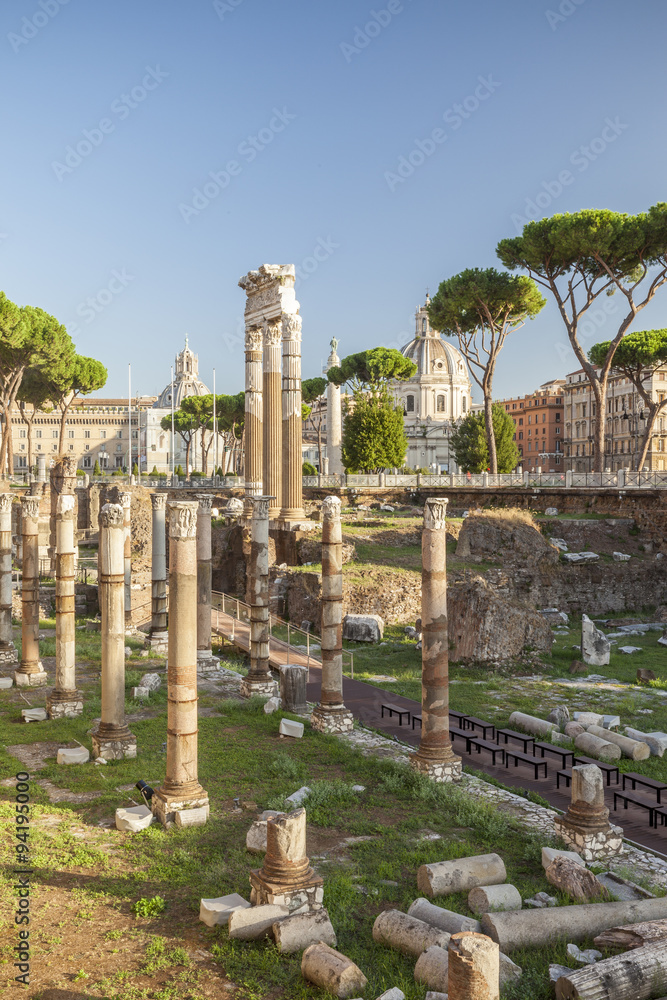 Columns of Rome Forum