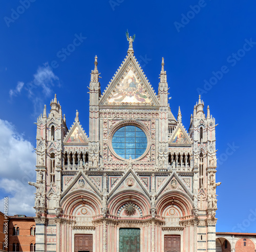Siena Cathedral, Duomo di Siena in Siena, Italy, Tuscany region.