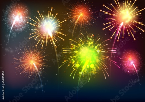 Firework background