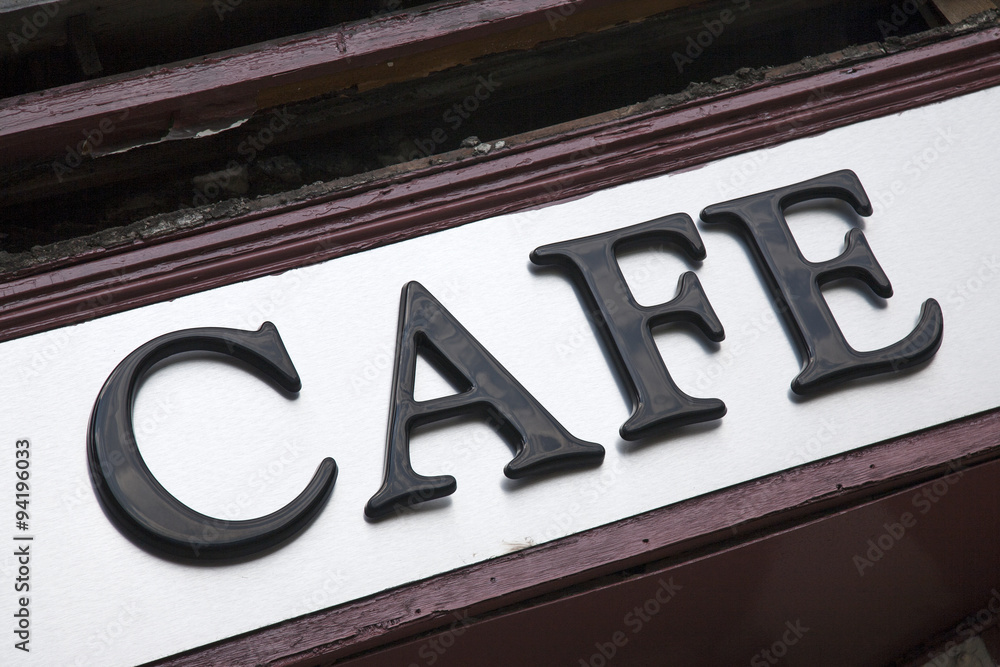 Cafe Sign Cafe Sign