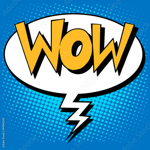 wow factor the inscription comic style