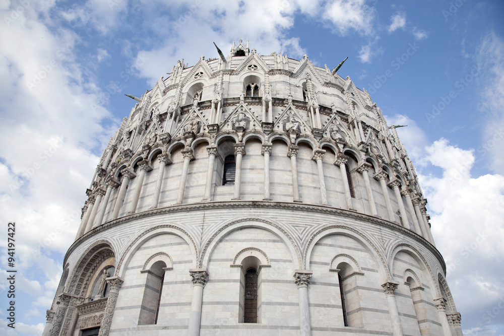 Cathedral Church Baptistry; Pisa
