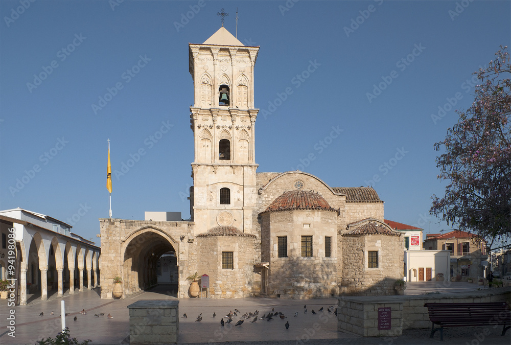 Церковь святого Лазаря ранним утром. Ларнака, Кипр