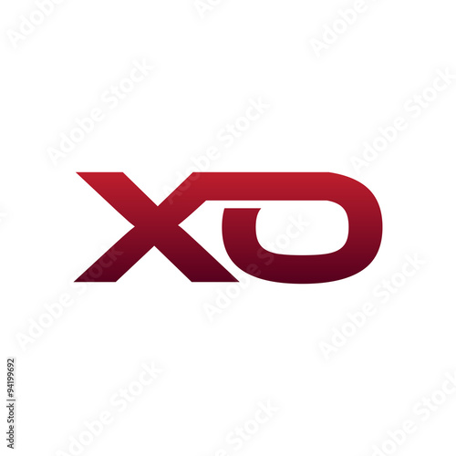 Modern Initial Logo XO