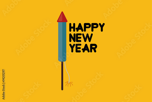 Silvester Einladungskarte