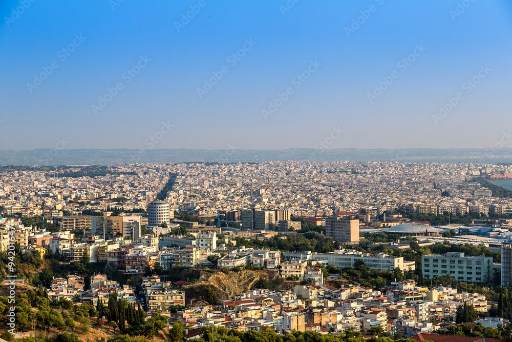 Aerial view of Thessaloniki