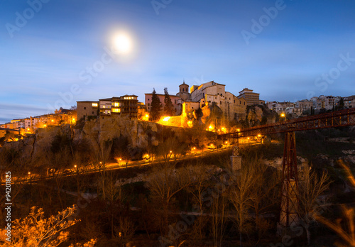 View of Cuenca in early morning