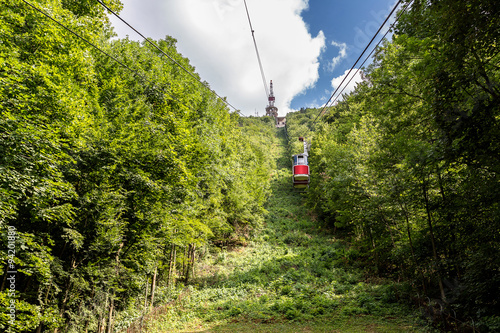 Cable car in Brasov