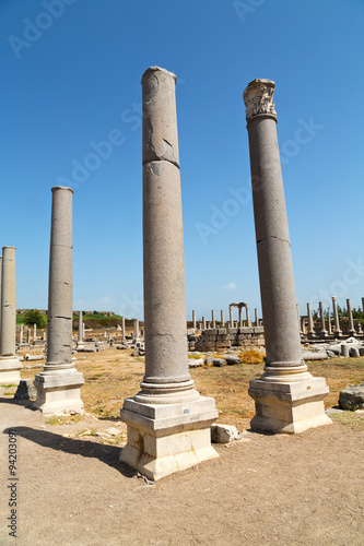 perge old construction roman temple