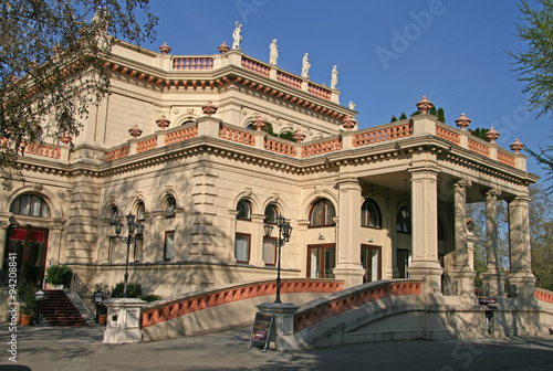 Photography VIENNA, AUSTRIA - APRIL 22, 2010: Kursalon building in Stadtpark, Vienna, Austri