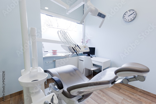 Dentist's office. Dental equipment, modern, clean interior