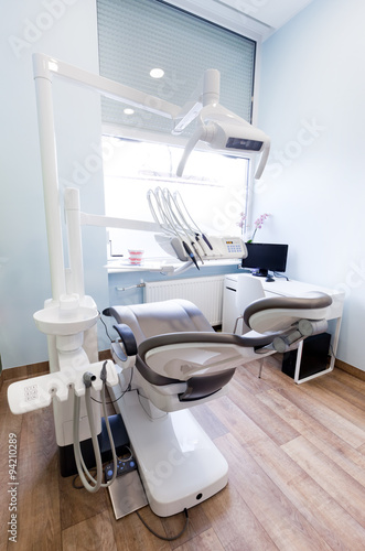 Dentist s office. Dental equipment  modern  clean interior