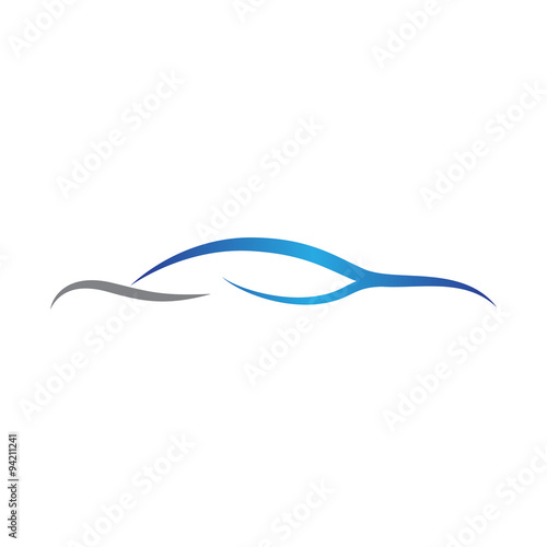 car abstract logo icon