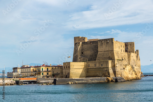 Castel dell'Ovo in Naples, Italy photo