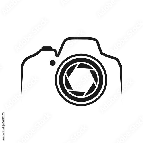 DSLR Camera Line with Lens