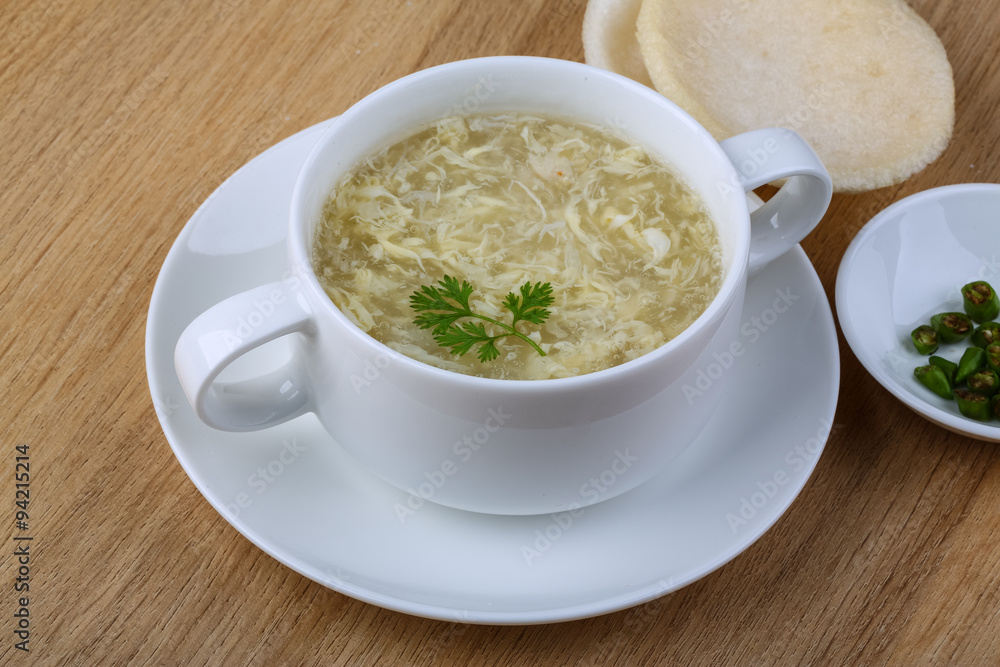 Сrab meat soup Сrab meat soup