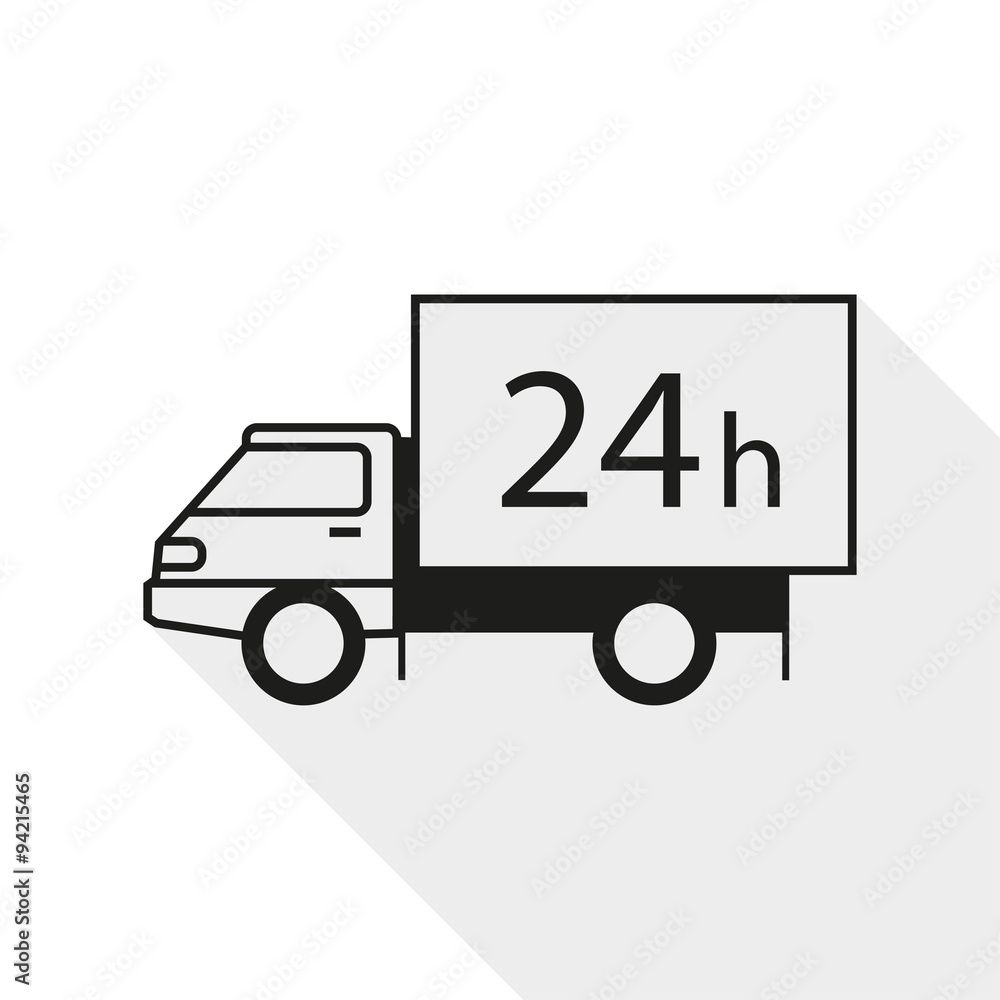 Machine with long shadow delivery flat style Machine with long shadow delivery flat style