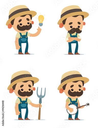 Cartoon Farmers