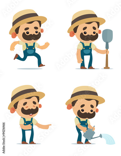 Cartoon Farmers