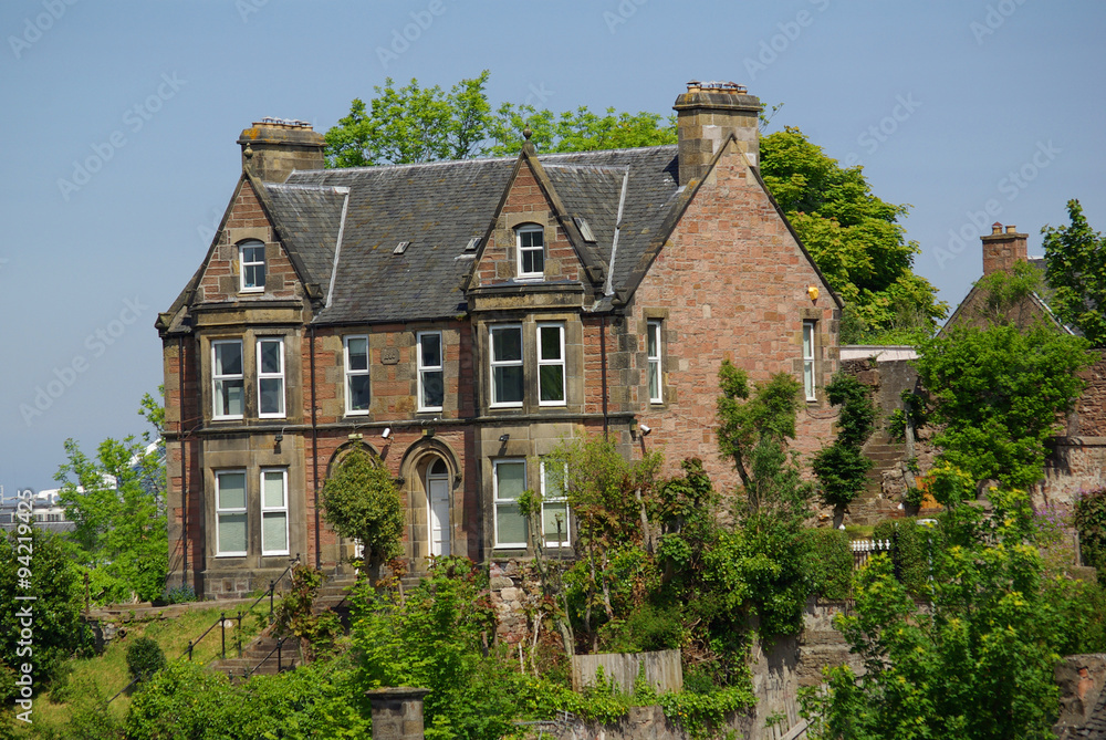 INVERNESS, SCOTLAND - June 08, 2013: Building in Inverness, Scot INVERNESS, SCOTLAND - June 08, 2013: Building in Inverness, Scot