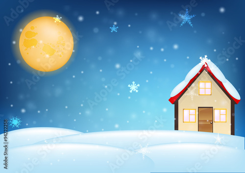 winter. New Year.Eps 10