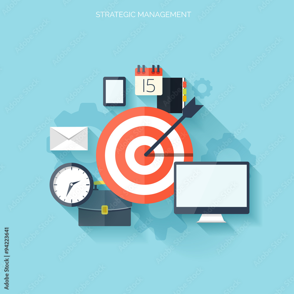 Target flat icon. Development concept. New ideas generating. Target flat icon. Development concept. New ideas generating.