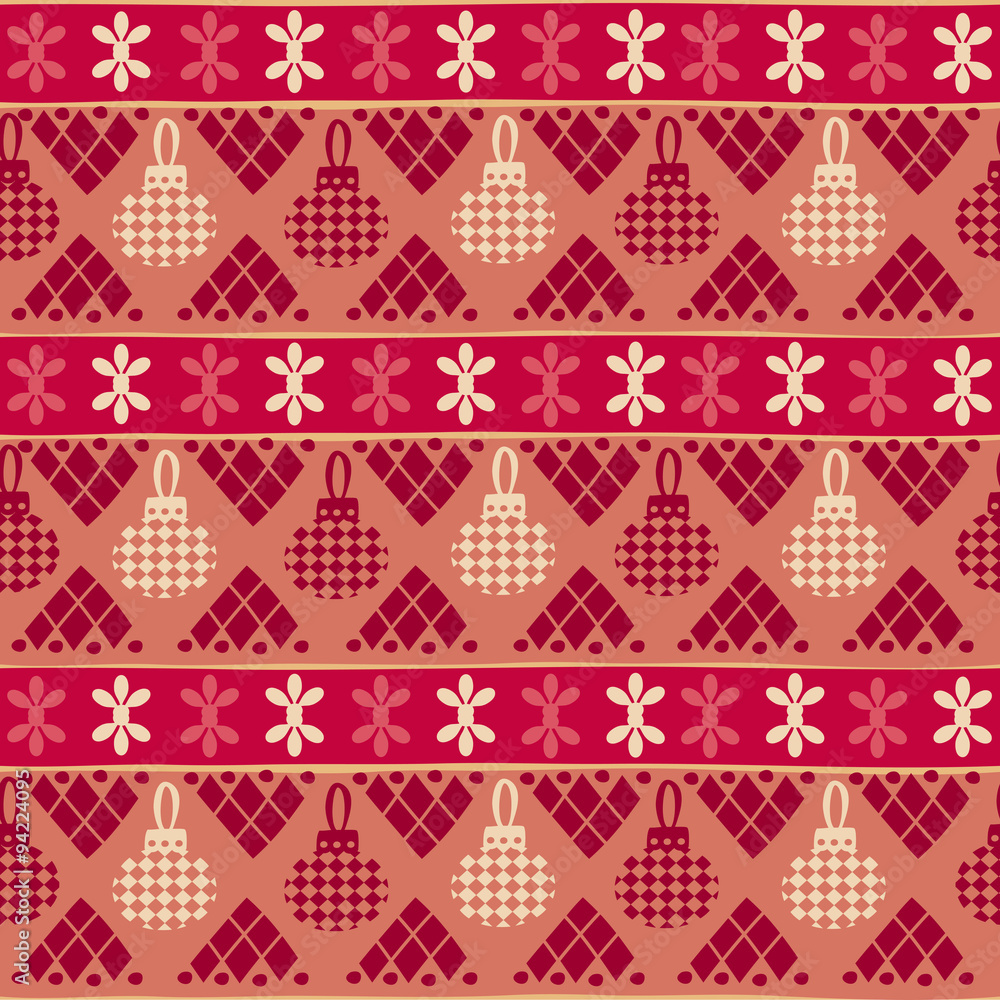 Tribal seamless Christmas pattern. It can be used for cloth, jackets, bags, notebooks, cards, envelopes, pads, blankets, furniture, packing Tribal seamless Christmas pattern. It can be used for cloth, jackets, bags, notebooks, cards, envelopes, pads, blankets, furniture, packing