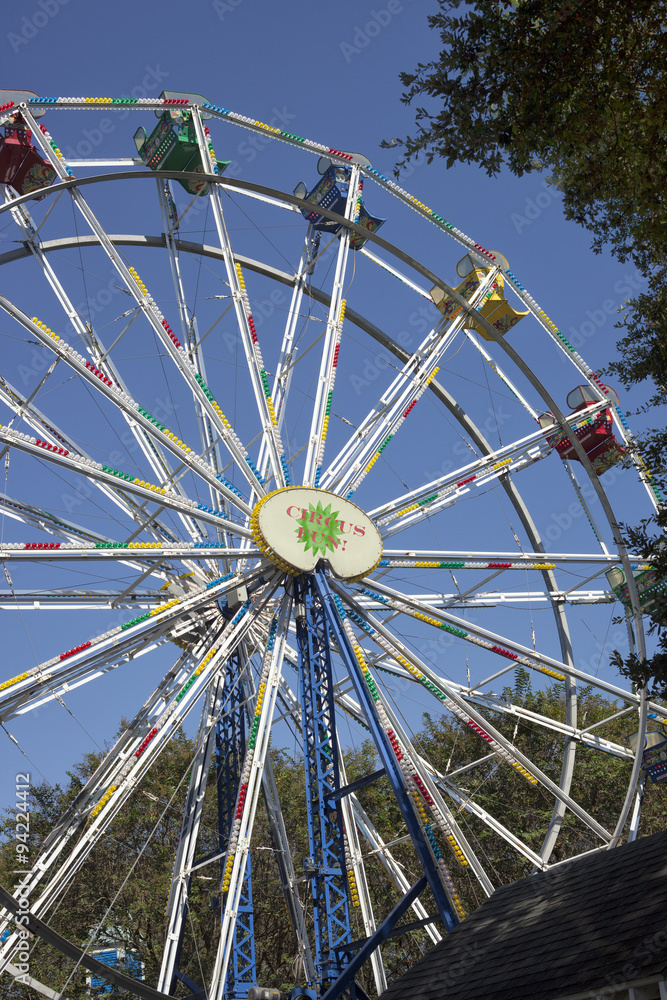 Fototapeta premium Ferris wheel at a carnival