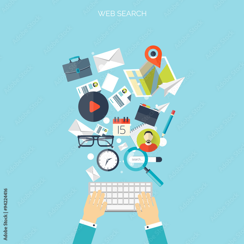 Flat cloud computing and social media background. Data storage Flat cloud computing and social media background. Data storage
