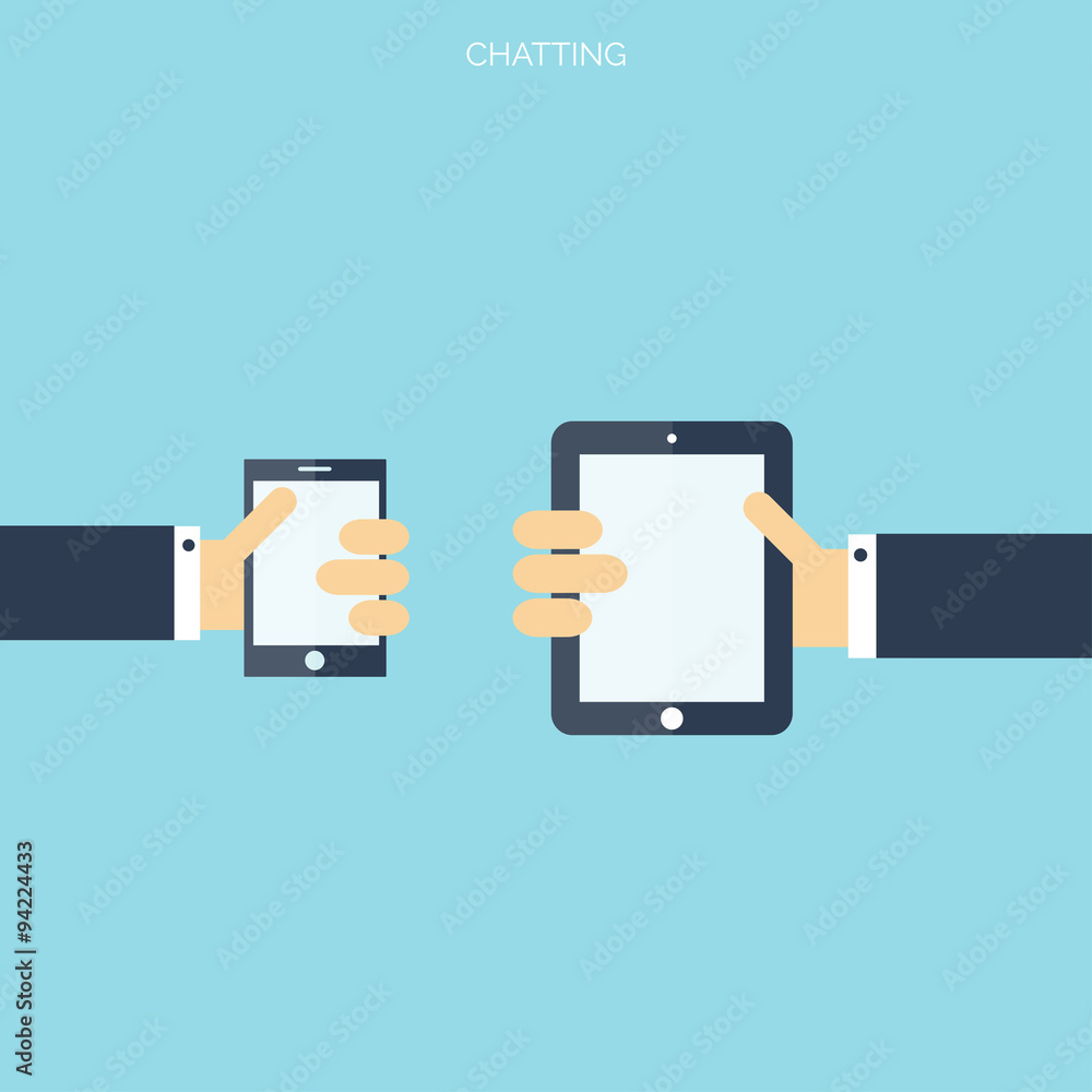 Flat cloud computing and social media background. Data storage Flat cloud computing and social media background. Data storage