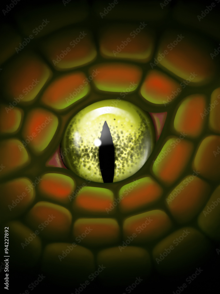 Fototapeta premium Dragon eye