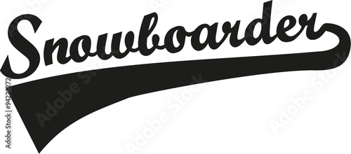 Snowboarder word