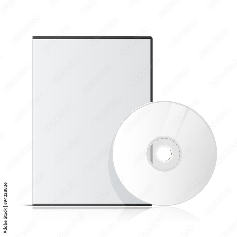 Realistic Case for DVD Or CD Disk Realistic Case for DVD Or CD Disk
