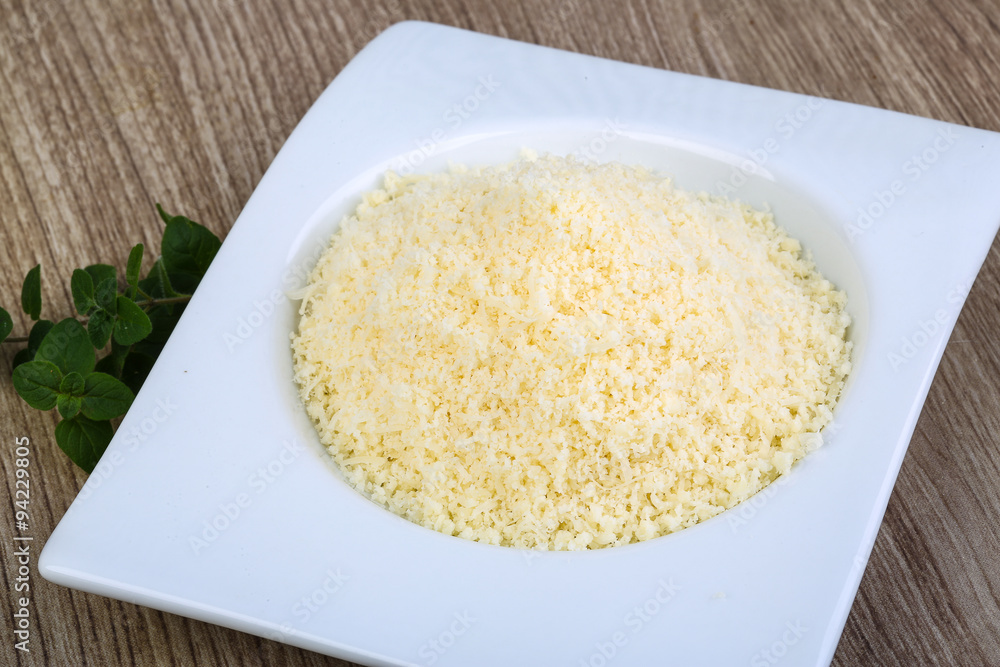 Shredded parmesan Shredded parmesan