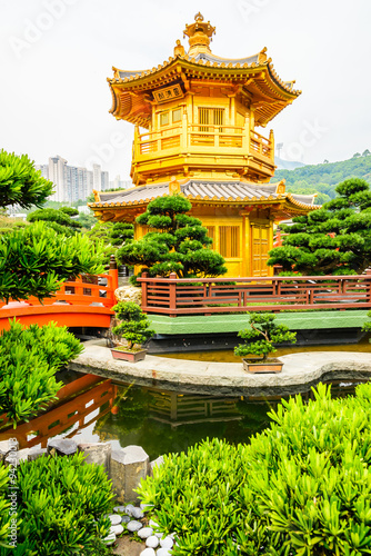 Chi lin temple in nan lian garden