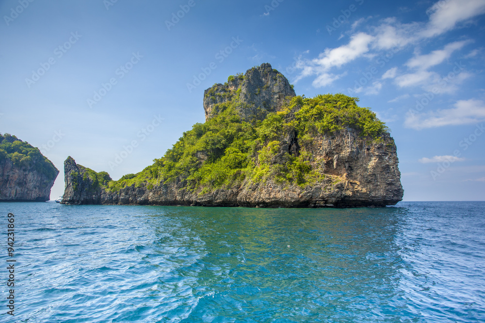 Big beautiful rocks in a bay Big beautiful rocks in a bay