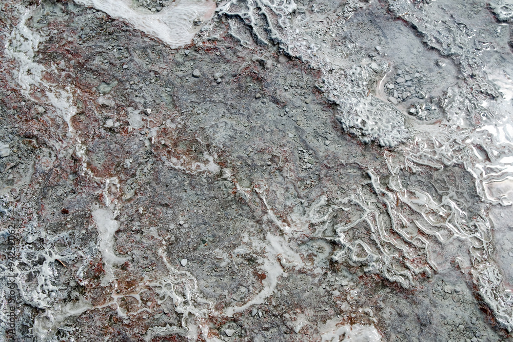 Fototapeta premium Pamukkale lime carbonate texture