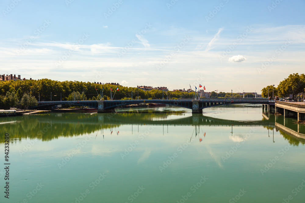 Bridge in Lyon, France