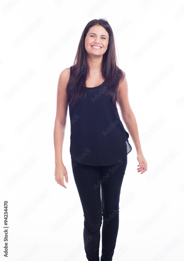 Natural smile - woman