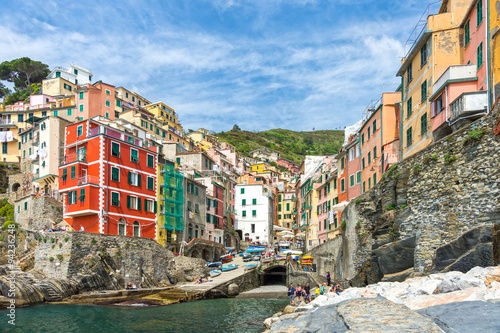 Colorful town Cinque Terre Liguria Italy