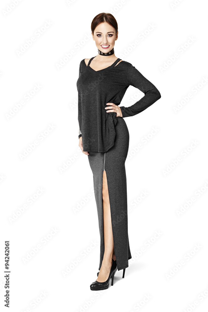 Woman In Long Skirt Woman In Long Skirt