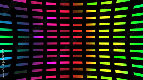 Colorful Led Lights Background © Catsense