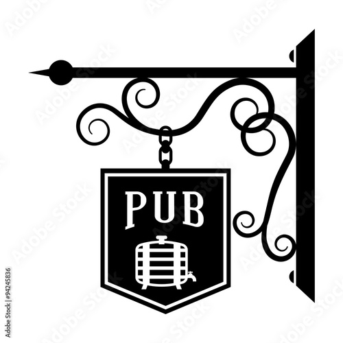 Pub beer and alcohol 